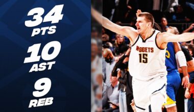Nikola Jokic CALLS GAME In 34-PT Performance at Golden State 🔥 | January 4, 2024