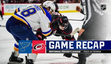 Blues @ Hurricanes 1/6 | NHL Highlights 2024