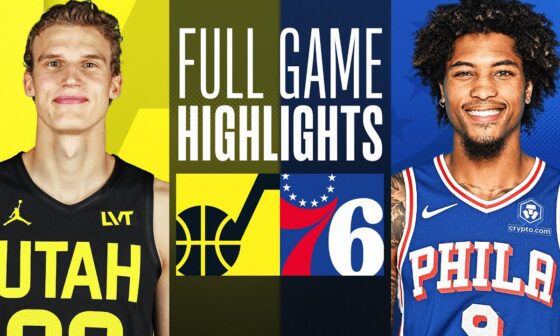 JAZZ at 76ERS | FULL GAME HIGHLIGHTS | January 6, 2024
