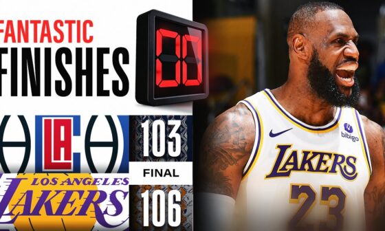 Final 3:28 WILD ENDING Clippers vs Lakers | January 7, 2023