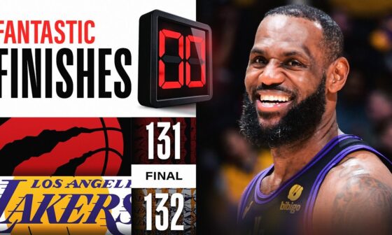 Final 3:29 WILD ENDING Raptors vs Lakers 👀 | January 9, 2024