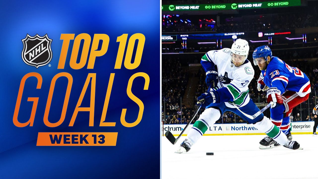 Top 10 Goals from Week 13 | 2023-24 NHL Season
