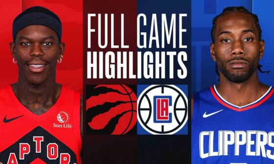 RAPTORS at CLIPPERS | FULL GAME HIGHLIGHTS | January 10, 2024
