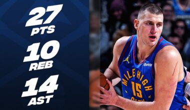 Nikola Jokic Drops Another Triple-Double In Mile High City! 🔥 | January 12, 2023