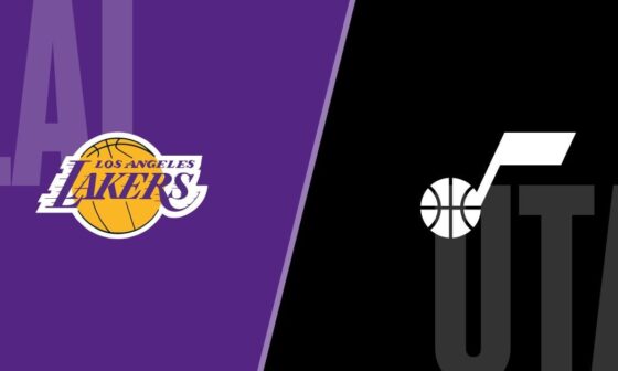 [Post Game Thread] The Utah Jazz (21-20) defeat the Los Angeles Lakers (19-21), 132 - 125
