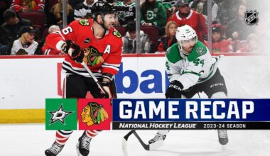 Stars @ Blackhawks 1/13 | NHL Highlights 2024