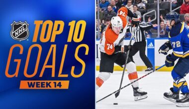 Top 10 Goals from Week 14 | 2023-24 NHL Season