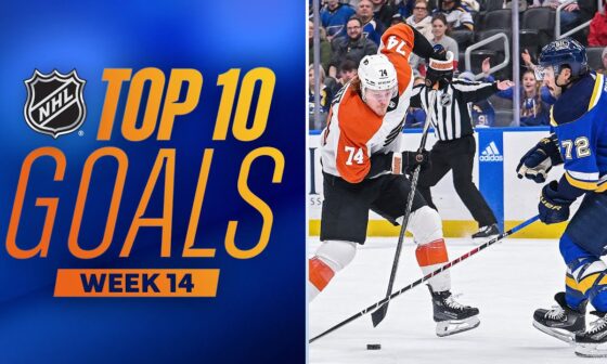 Top 10 Goals from Week 14 | 2023-24 NHL Season