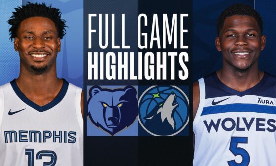 GRIZZLIES at TIMBERWOLVES | FULL GAME HIGHLIGHTS | January 18, 2024