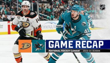 Ducks @ Sharks 1/20 | NHL Highlights 2024