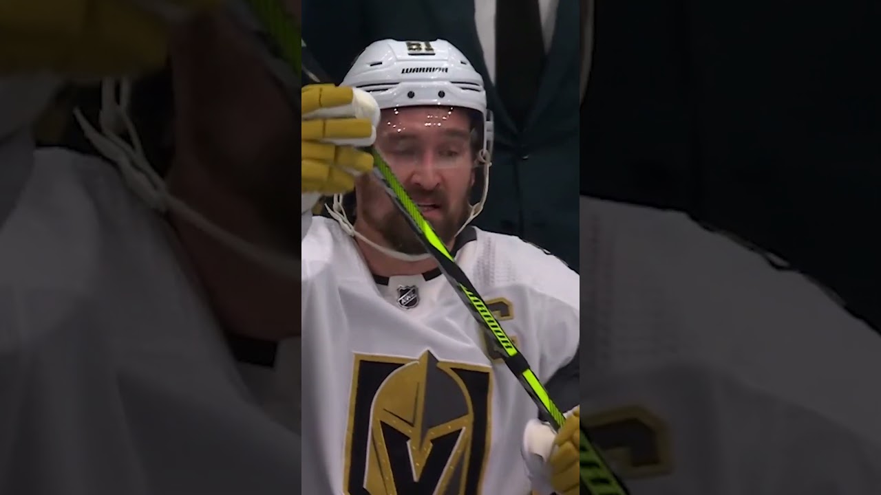 Clearly it's working for him 🏒