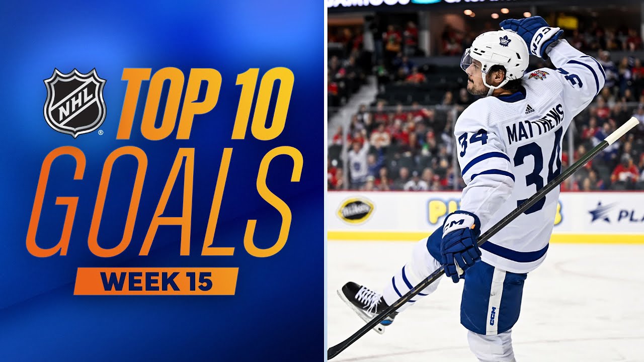 Top 10 Goals from Week 15 | 2023-24 NHL Season