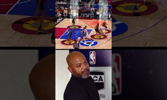 J.B. Bickerstaff demonstrates how every man on the floor helps the Cavaliers defense! 🔥| #Shorts
