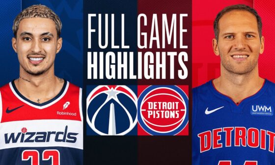 WIZARDS at PISTONS | FULL GAME HIGHLIGHTS | January 27, 2024