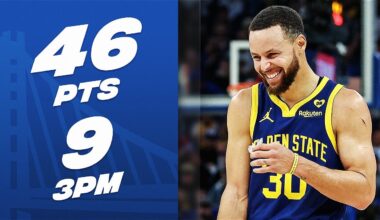 Steph Curry Posts 46 PTS In 2OT THRILLER vs Lakers | January 27, 2024