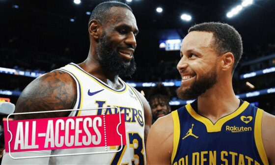 All-Access: Lakers-Warriors 2OT Thriller! 🎥🔥