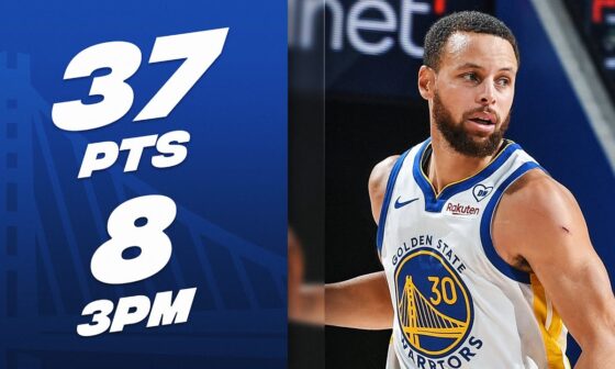 Stephen Curry (37 PTS) CATCHES FIRE In Warriors Win! 🔥| January 30, 2024