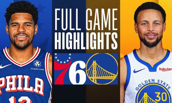 76ERS at WARRIORS | FULL GAME HIGHLIGHTS | January 30, 2024