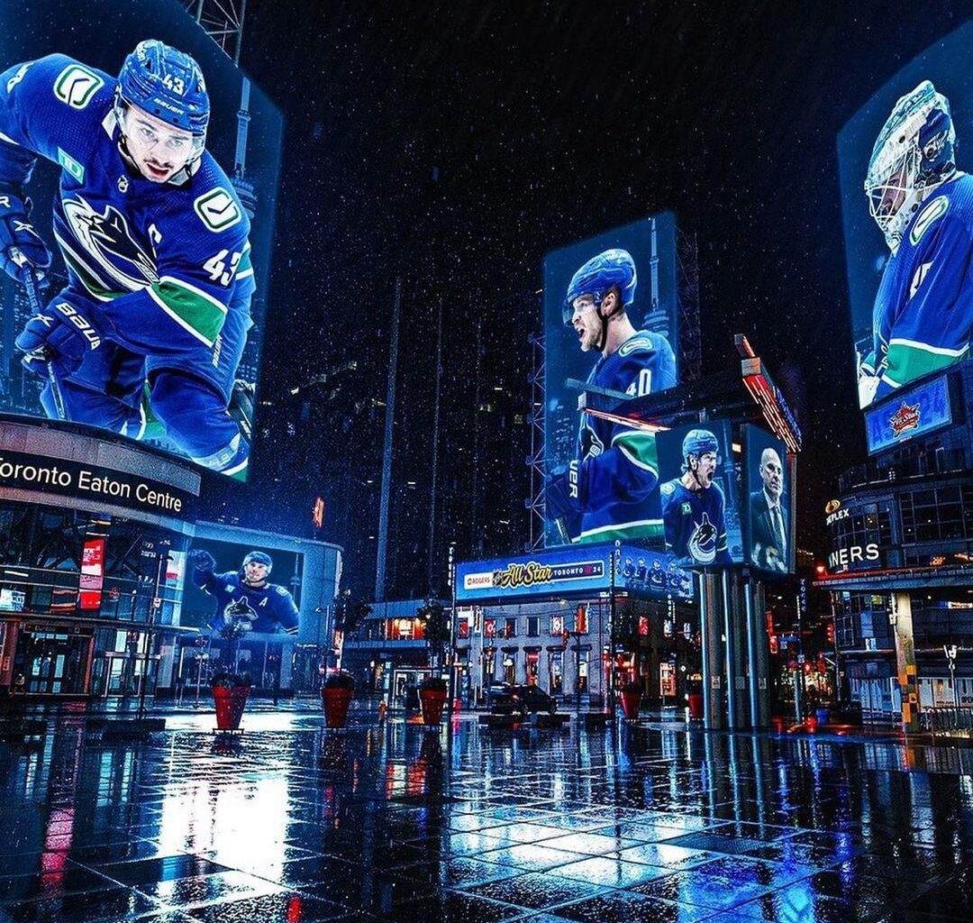 Canucks’ social media team response to the Leaf’s “Toronto takeover”