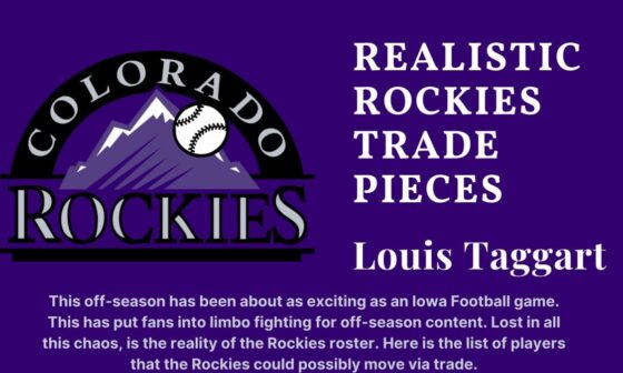 Realistic Rockies Trade Pieces