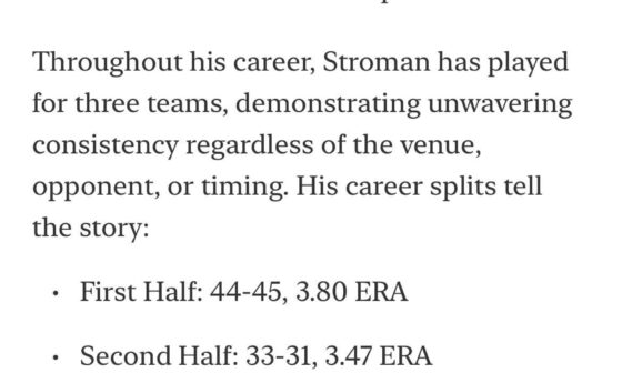 Stroman + Imanaga, Who Says No?