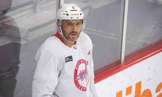 Alex Ovechkin misses practice, will be game-time decision against Kings