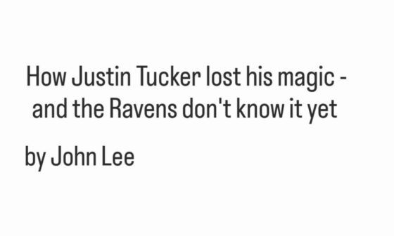 Hello guys! I am studying Journalism and I was recently hired by a sports web site and I made my first article, explaining why Justin Tucker lost his touch and he's not the GOAT. Hope you enjoy it!