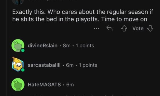 Screenshot from the Cowboys Post game Thread - look familiar? LOL