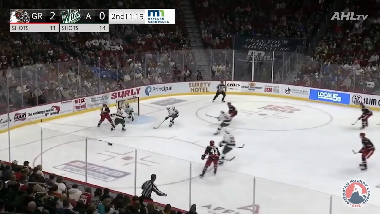 Beautiful play by Berggren and Johansson finished off by Mazur. Mazur has goals in five of last six games.