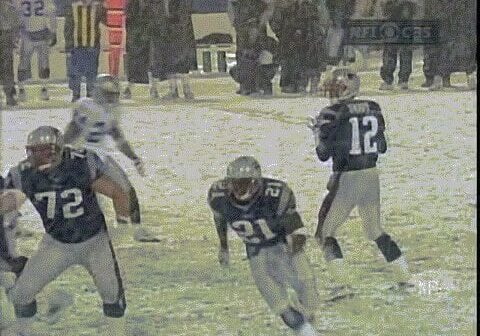[AFL Godfather 🏴‍☠️👓🏈🔥 (@NFLMAVERICK) on X] Never forget this injustice! January 19, 2002 AFC Divisional Playoff Game The Oakland Raiders versus the New England Patriots at Foxboro Stadium.