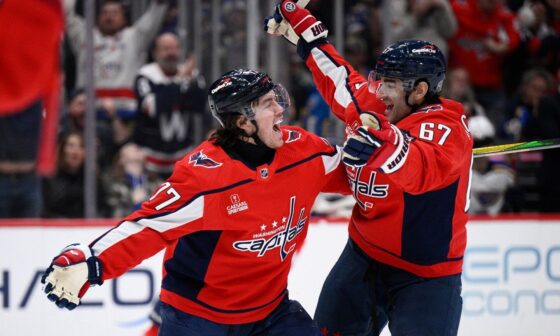 T.J. Oshie, a ‘special player’ for the Caps, looks revitalized after injury