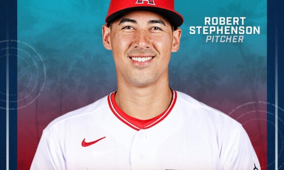 [Angels] OFFICIAL: The Angels have agreed to a three-year contract with RHP Robert Stephenson.