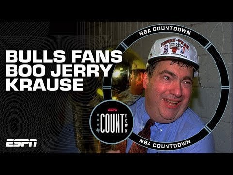 No matter what your opinion is on the late Jerry Krause, you have to admit that was not cool.