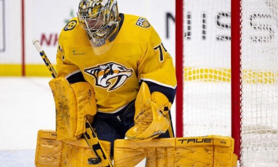 Report: Preds would listen to offers for Saros but still prefer to extend