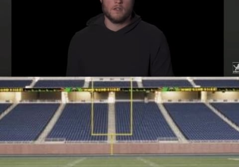 Stafford tribute video to be played at Ford Field leaked.