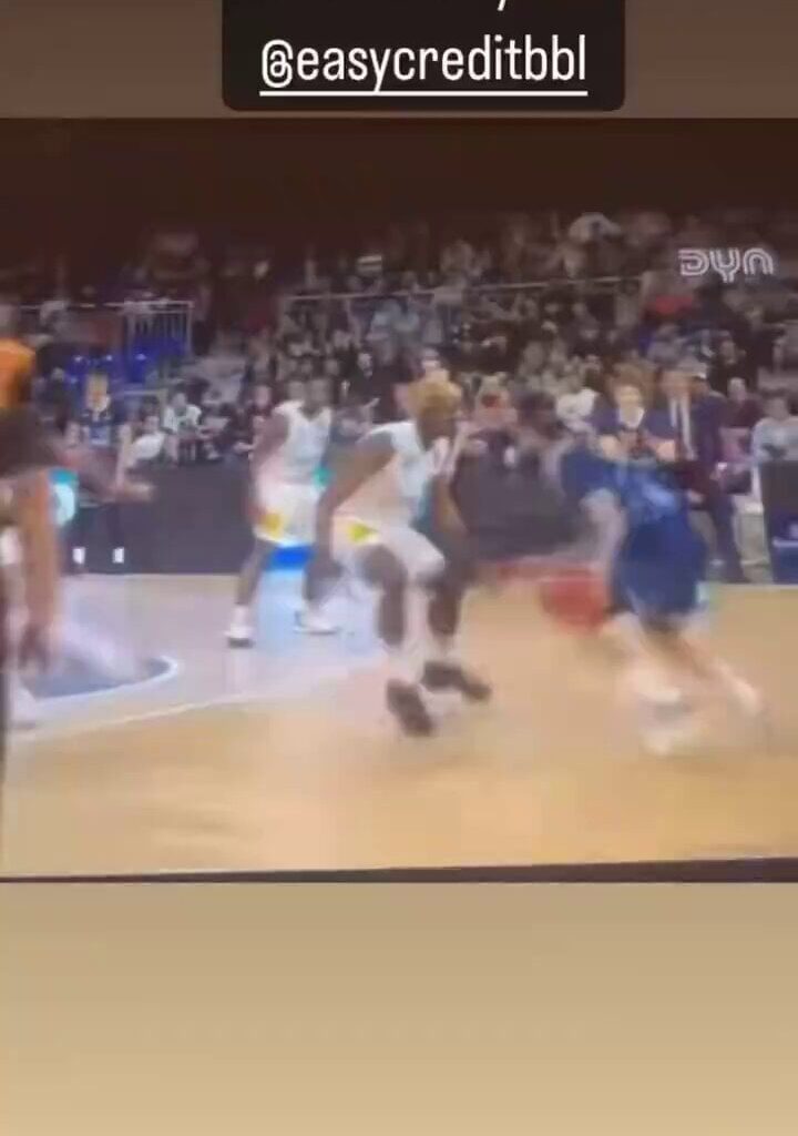 Incredible over the rim dunk by former Boise State Bronco Abu Kigab