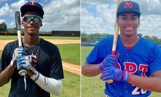 Twins agree to terms with pair of Top 50 international prospects (numbers 8 and 39 overall)