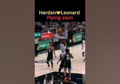 LA Clippers Leonard & George & Westbrook & harden highlights motion