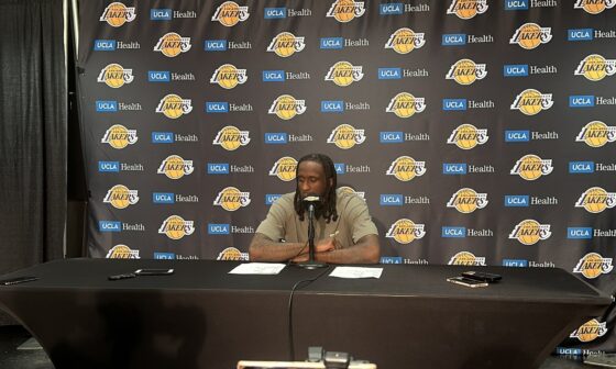 [Halpern] Taurean Prince on his role with the Lakers, “I feel more valued here than I have anywhere in my career.”