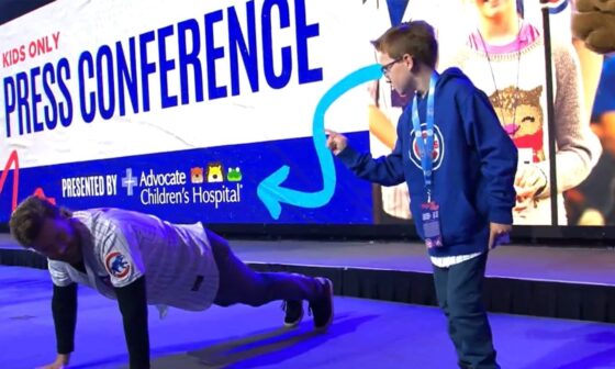 Cubs Convention Kids Press Conference Video