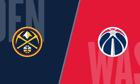 GAME THREAD: Nuggets (29-14) @ Wizards (7-34) | Jan 21, 2024 - 4:00 PM