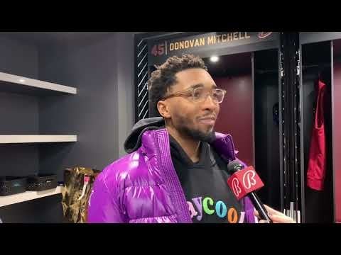 Donovan Mitchell praising Wembanyama (at 1:10)