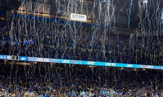 As many suspected, Ford Field set new decibel record on Sunday: 133.6