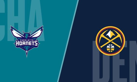 GAME THREAD: Nuggets (23-11) vs. Hornets (7-23) | Jan 1, 2024 - 7:00 PM