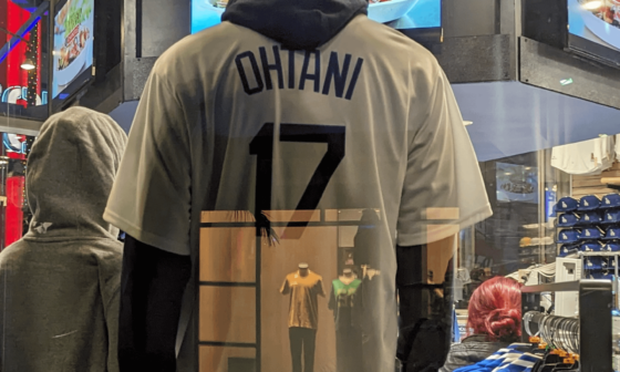 Ohtani Jersey caught me by surprise