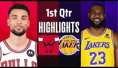 Los Angeles Lakers vs Chicago Bulls 1st Qtr Full Highlights | Jan. 25 | NBA 2024 Highlights