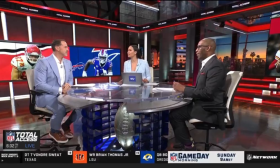 Shaun O'Hara goes to astronomical lengths to explain on NFL Network why he would take Josh Allen over Patrick Mahomes in spite of Allen losing his third straight playoff game to Mahomes.  "Regardless of the outcome I'm taking Josh Allen every single time."