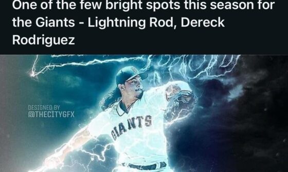 Wanted to give a quick shout out to Dereck Rodriguez