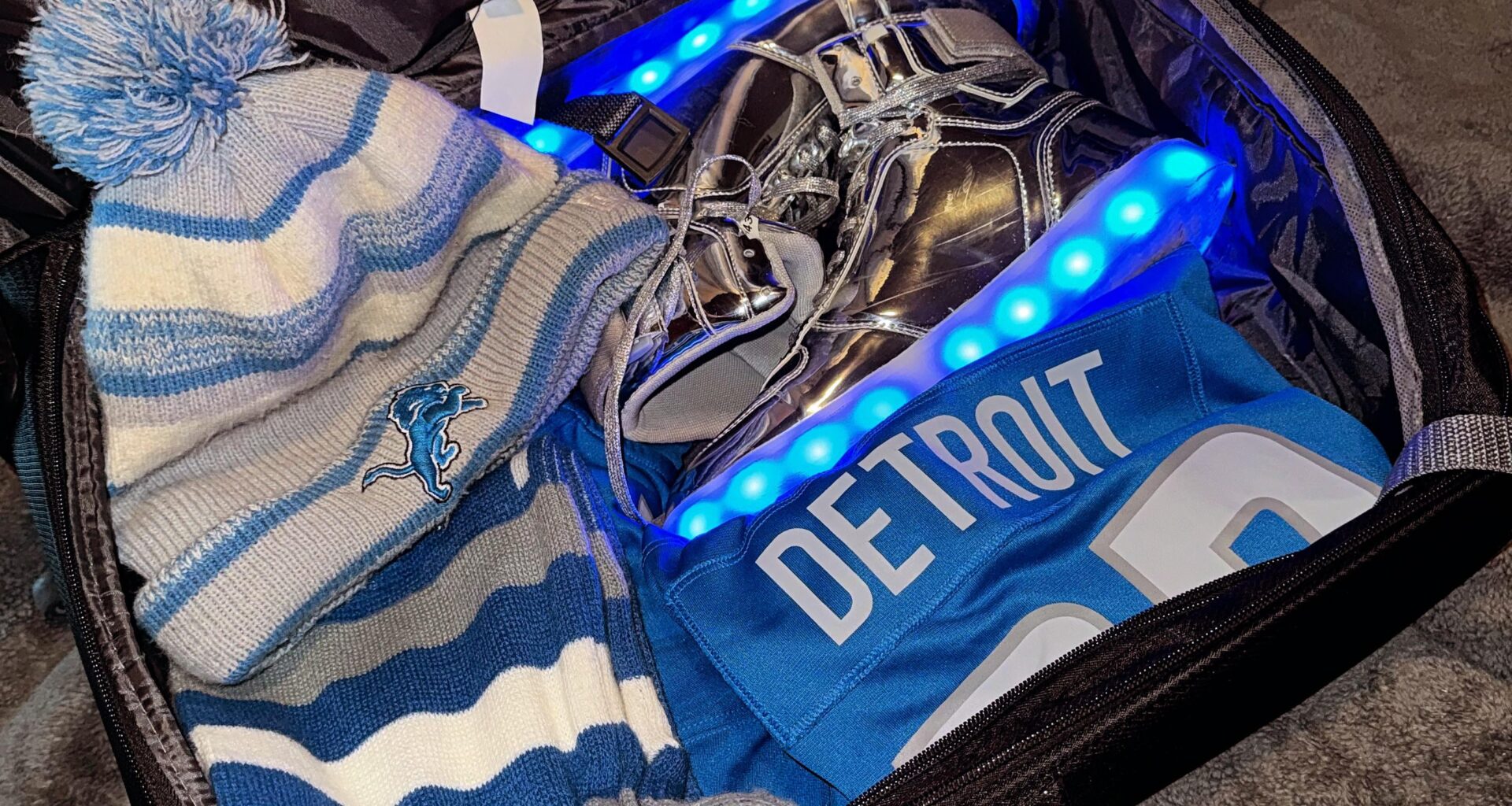 Getting packed for our flight out tomorrow!