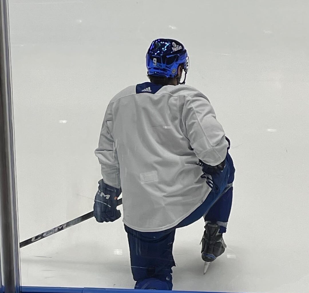 [Batchelor on Twitter] The chrome helmet craze has arrived in Vancouver.